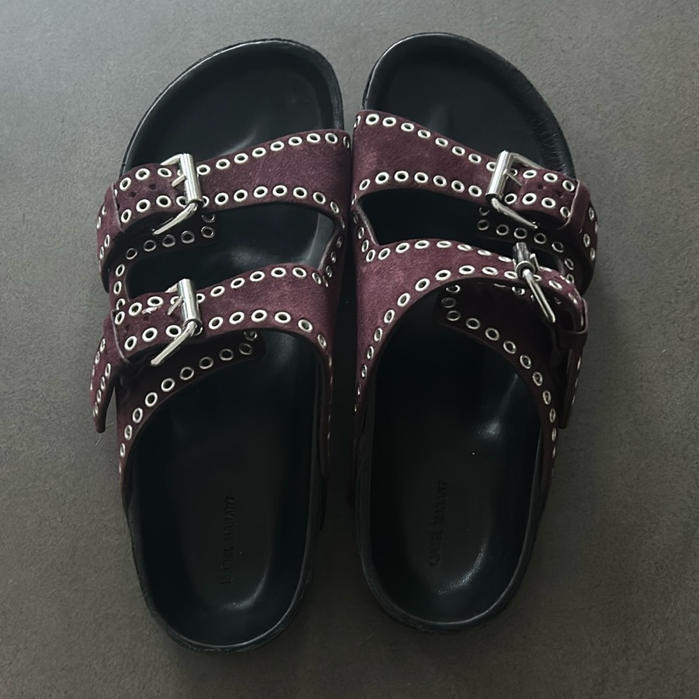 Isabel Marant size 38 Lennyo buckle sandal